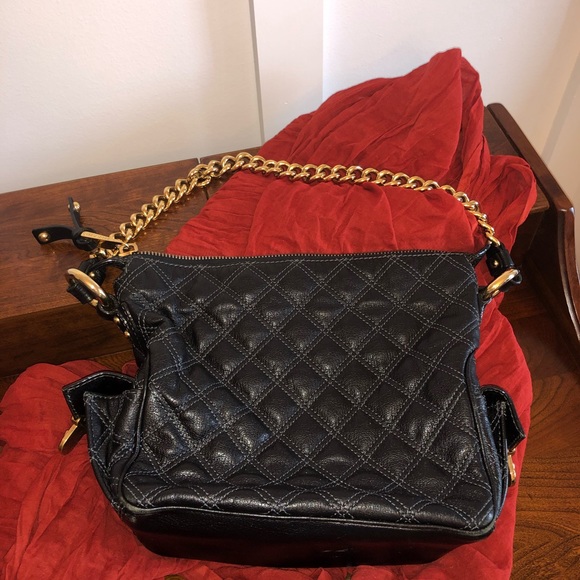 Marc Jacobs leather handbag with gold hardware - Picture 3 of 8